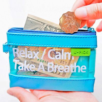 ��Ʒ���ƣ�PU��͸����Ǯ��-��ɫ/��ɫ/��ɫ